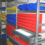 Small Parts Storage Shelving With Optional Drawers